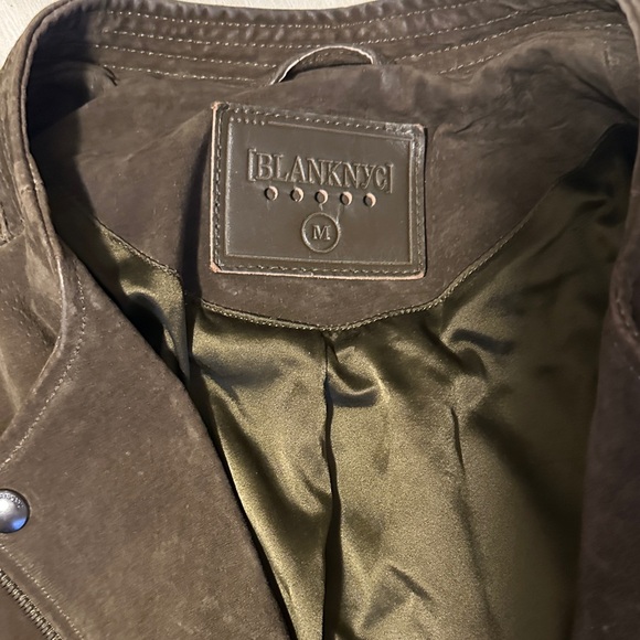 Blank NYC Brown Leather Jacket - Picture 3 of 5